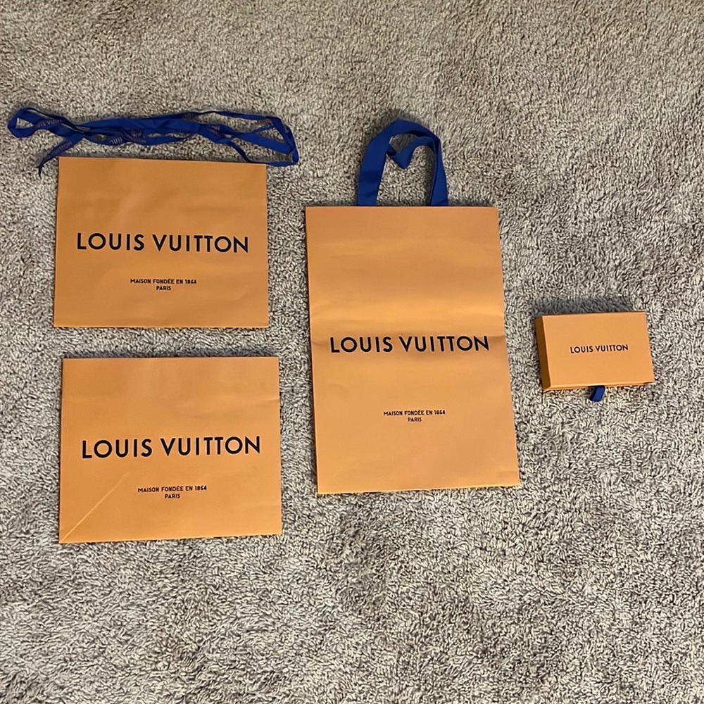 Louis Vuitton Small Shopping Bags + Small box